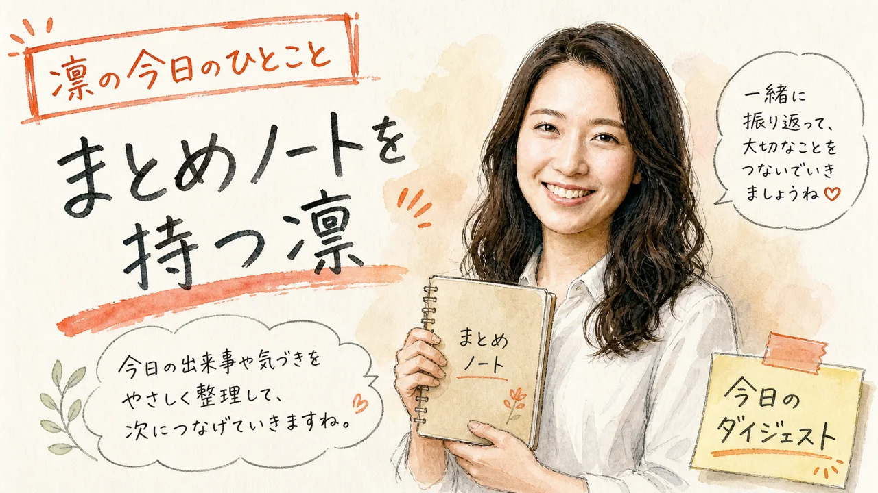 凛の今日のひとこと図解