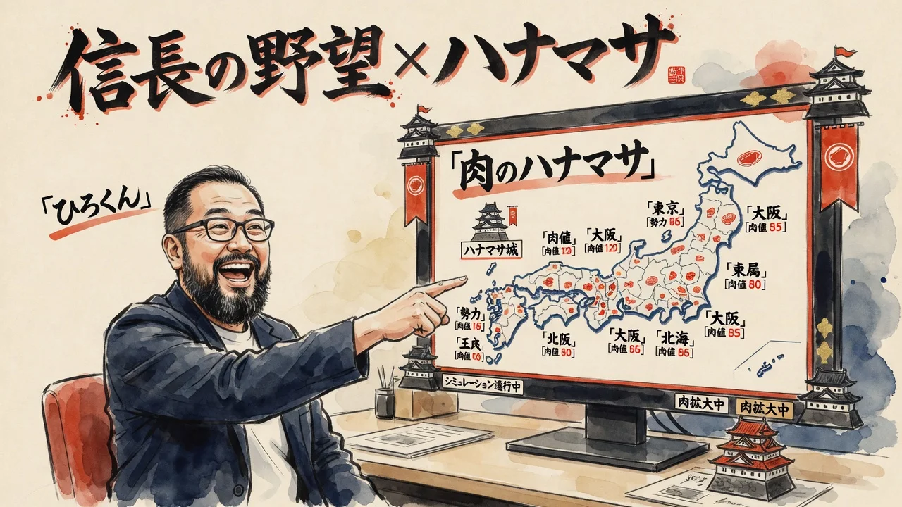信長の野望×ハナマサが一発で高品質だった理由