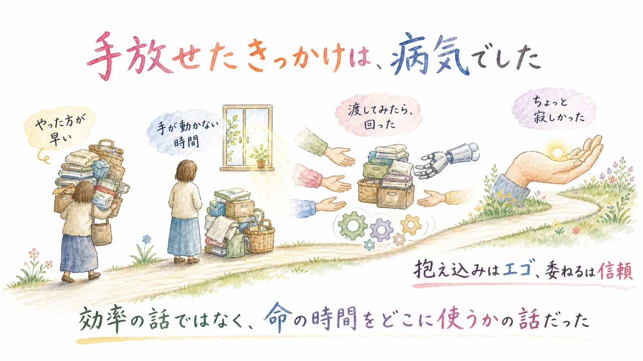 正直な現在地——私が呪縛を手放せたきっかけは、病気でした