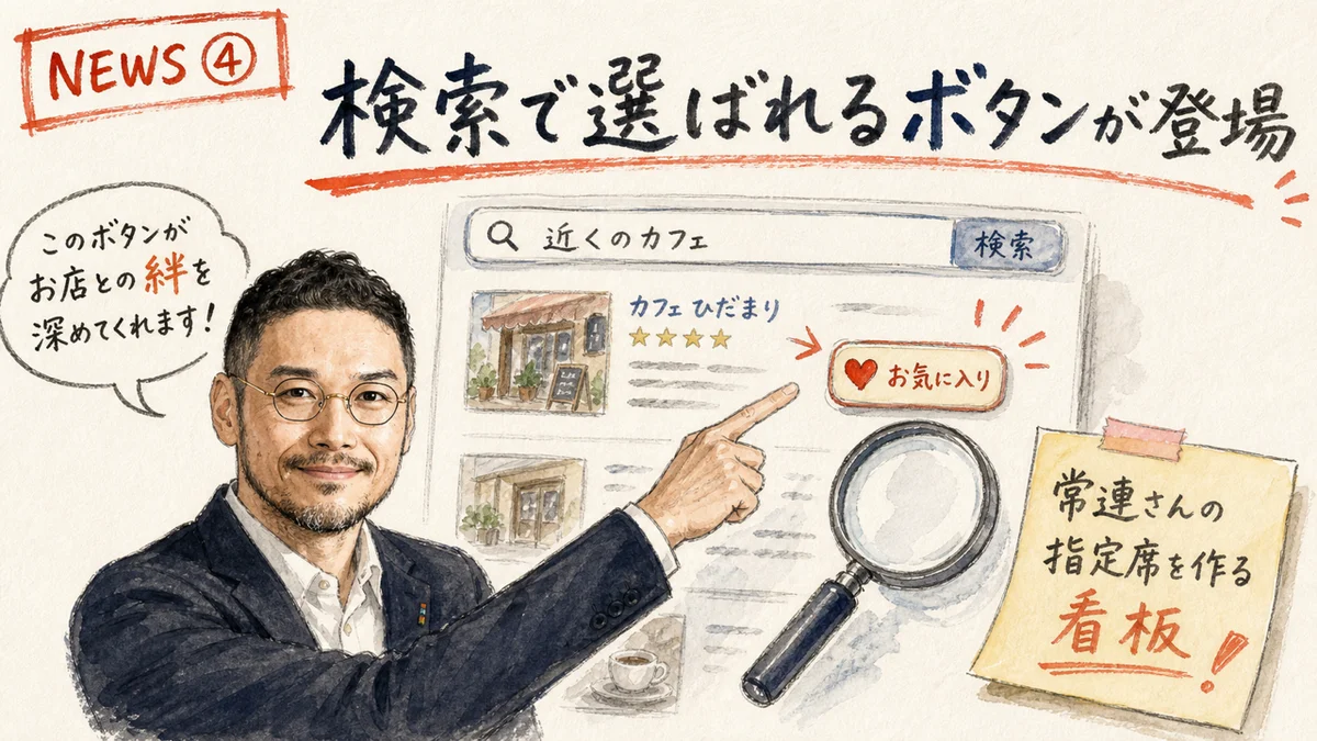 Google Preferred Sourcesボタンのイメージ図解
