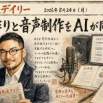 Adobe Fireflyが音声制作を統合、CopilotはPowerPoint自動作成に対応【最新AIニュース解説】2026年8月24日号