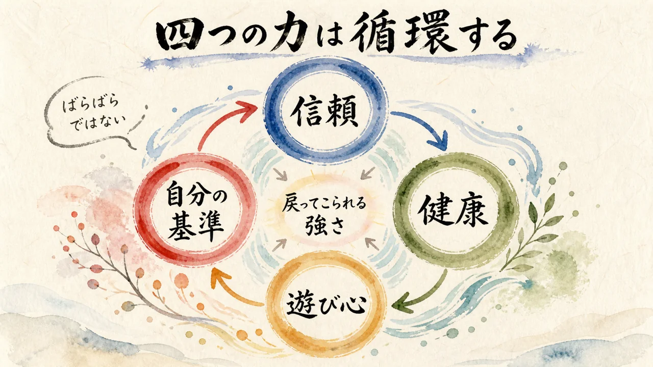 4つの力は、ばらばらではない