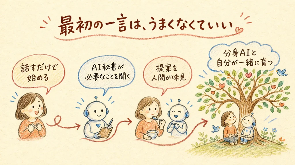 最初の一言はうまくなくていい