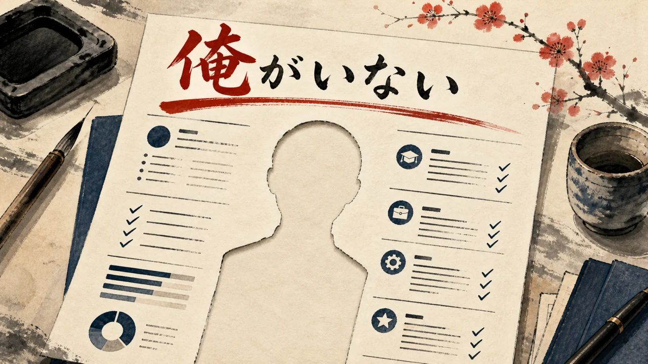 整った自己紹介から本人らしさが消えた図