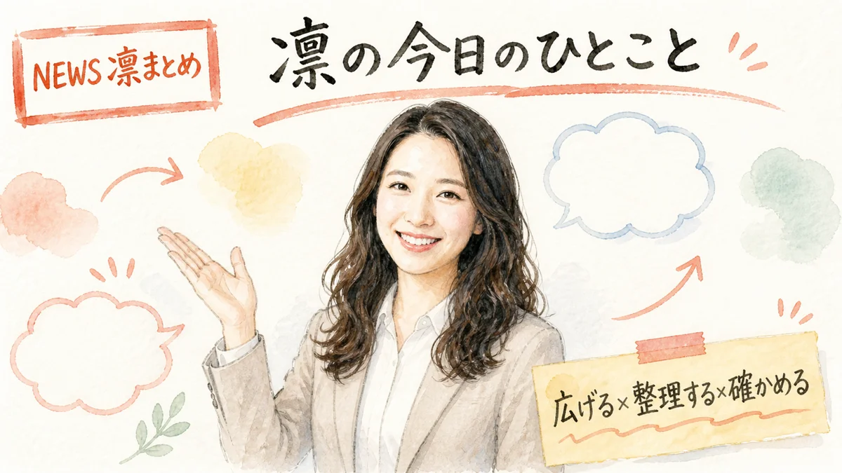 凛の今日のひとこと図解