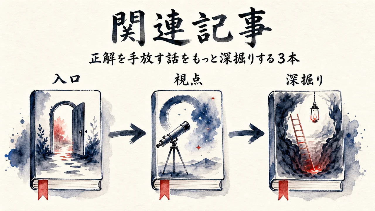 関連記事3本をつなぐ図解