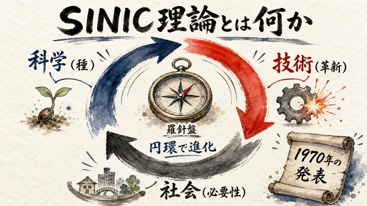 SINIC理論とは何か｜科学・技術・社会が円環で進化する地図