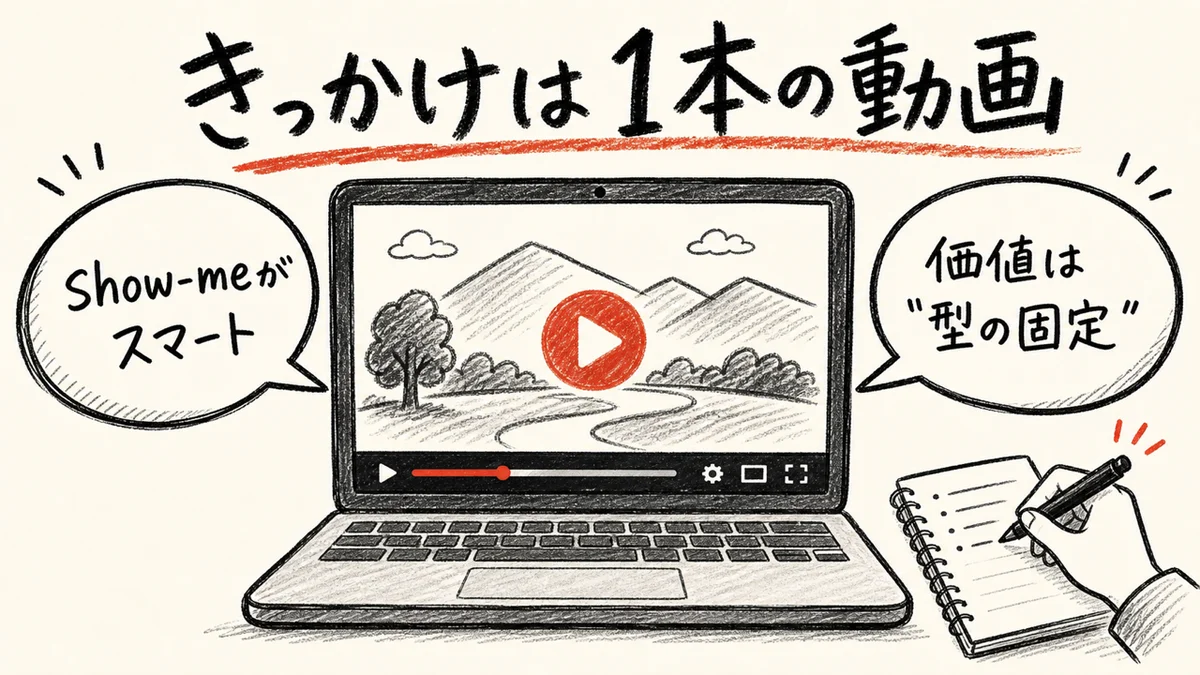 きっかけは1本の動画