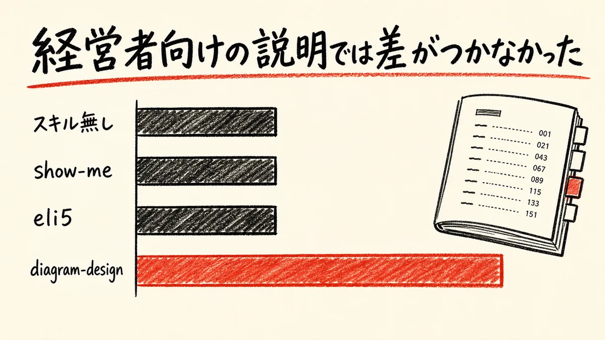 経営者向けの説明では差がつかなかった