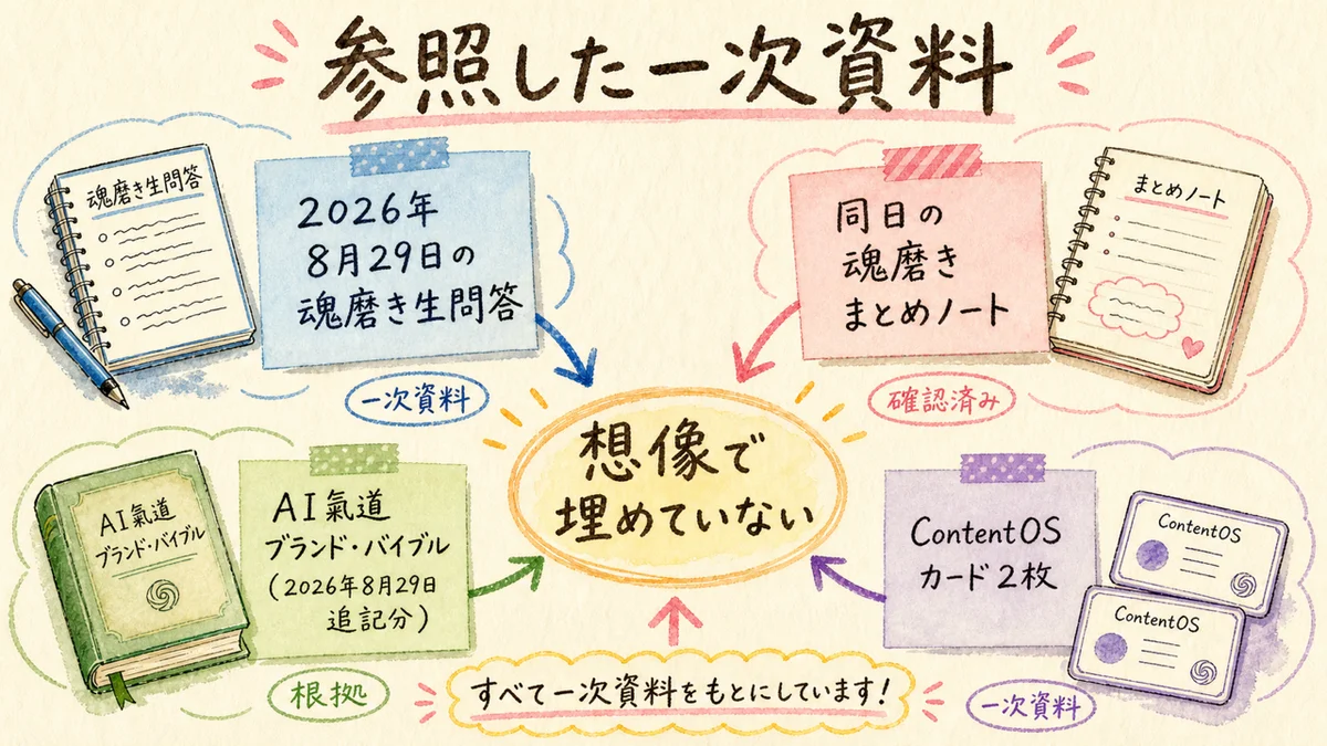 参照した一次資料の図解