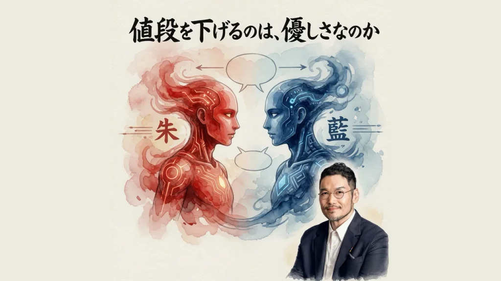 値段を下げるのは、優しさなのか