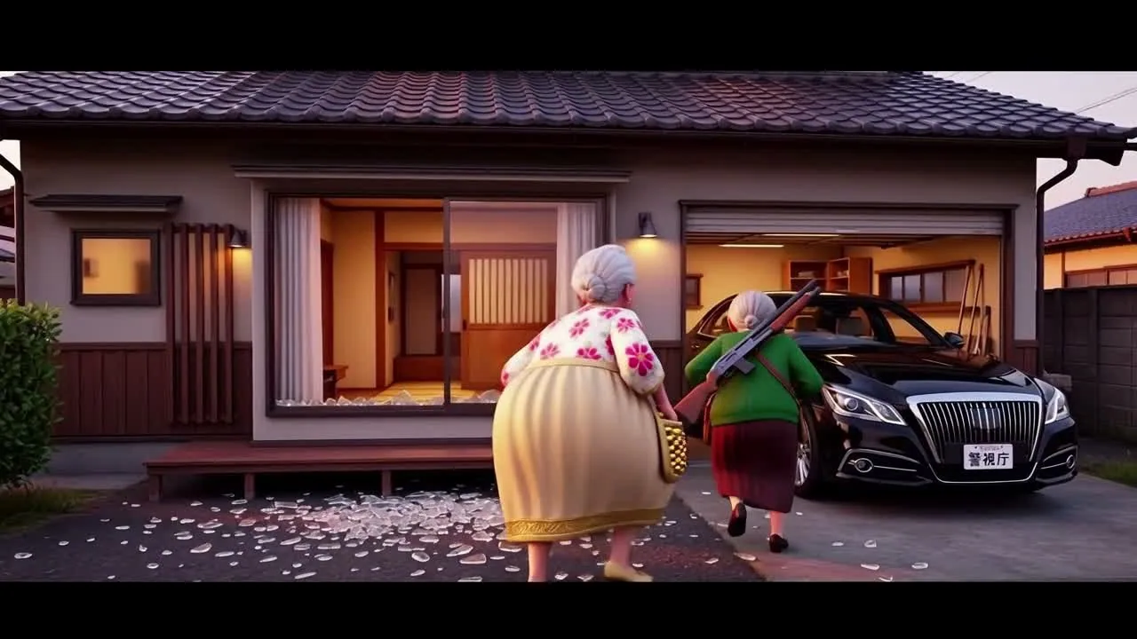 実写だった映像が3DCGアニメ調に変わってしまったゲーム画面風の映像