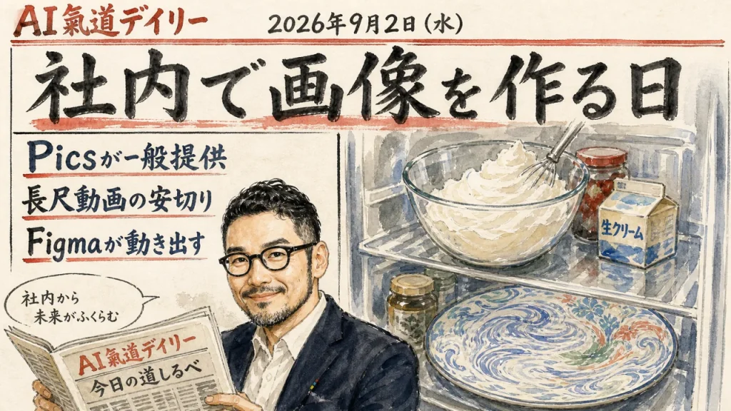 新聞風アイキャッチ。社内で画像を作る日