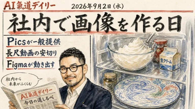新聞風アイキャッチ。社内で画像を作る日