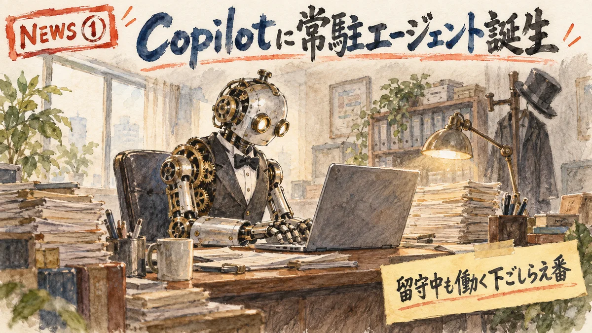 Microsoft Copilotの刷新イメージ図解