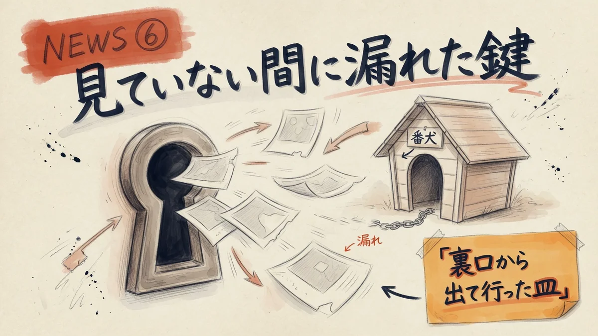 OpenAIエージェント画像流出のイメージ図解