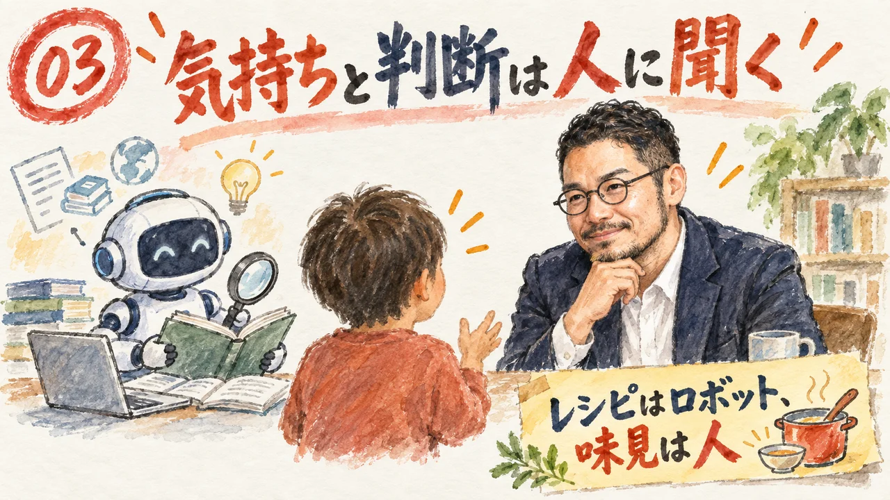 気持ちと判断は人に聞くα世代
