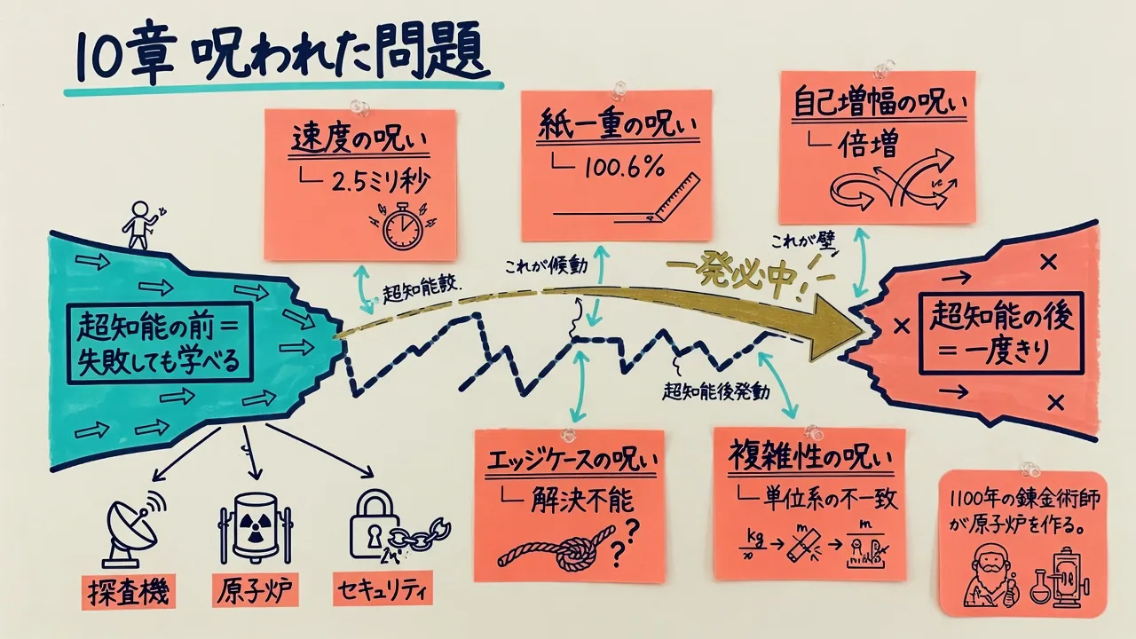 10章｜呪われた問題。なぜ「一発必中」なのかの要点をまとめた図解