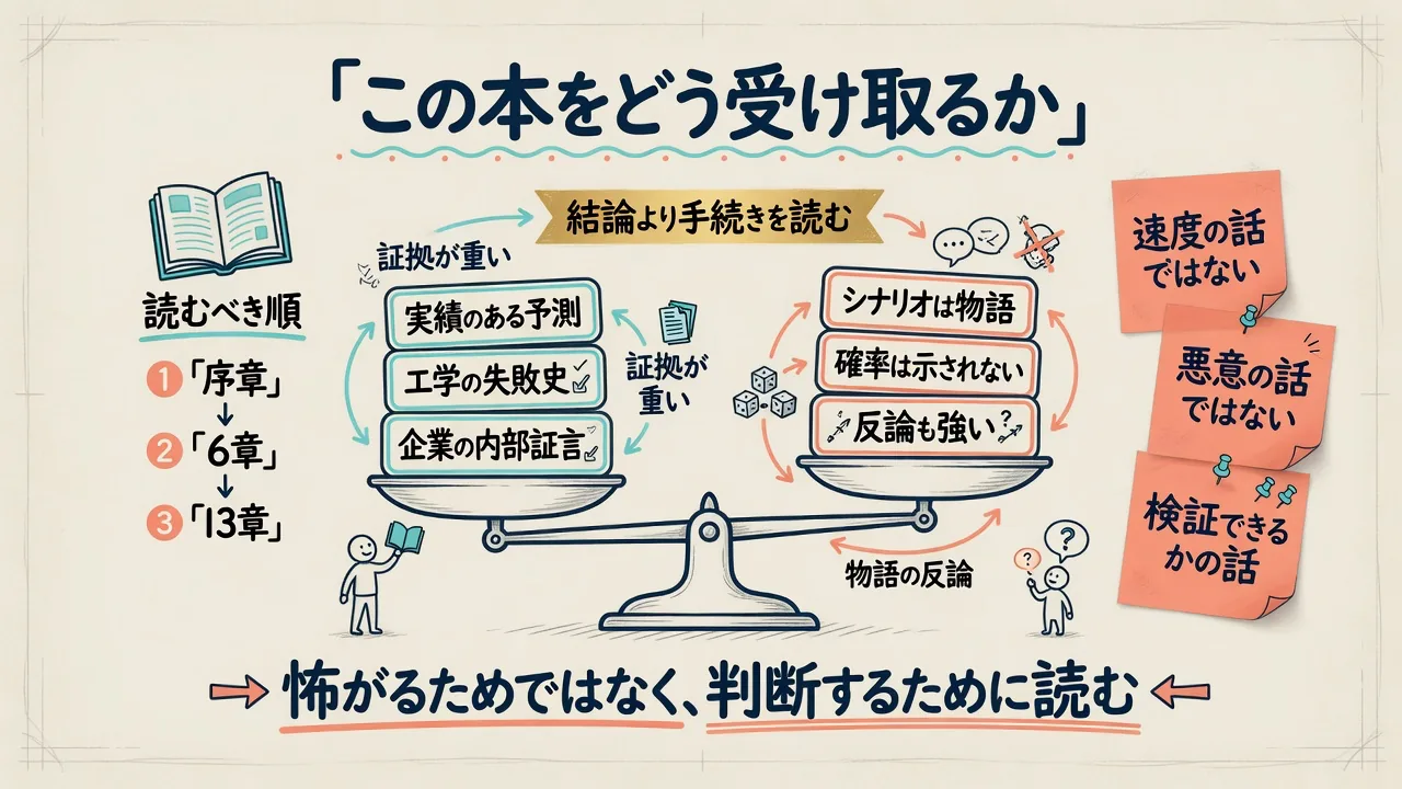 この本をどう受け取るか（私の仕分け）の要点をまとめた図解