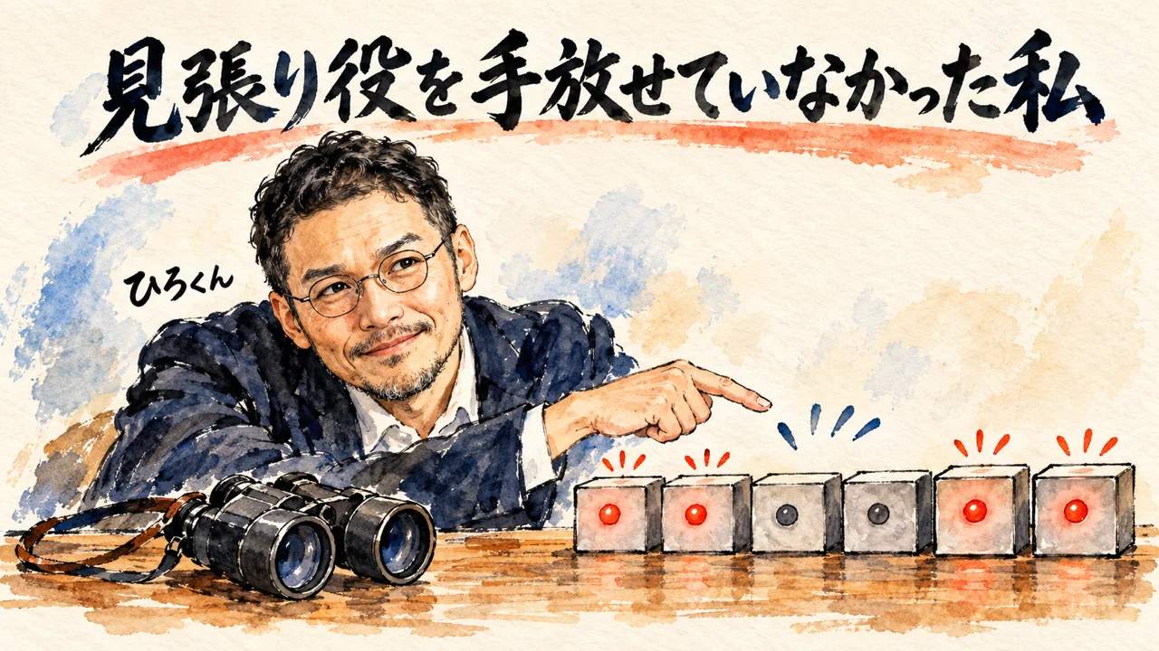 見張り役を手放せていなかった私