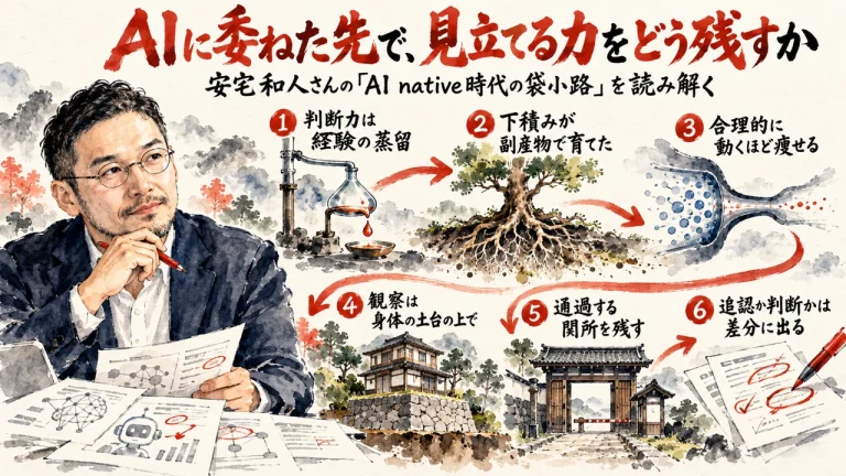 AI native時代の袋小路 解説 overview