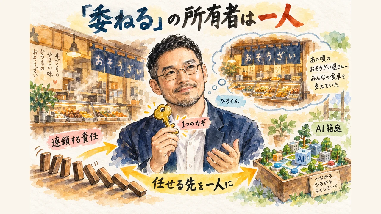 ひろくんコラム AI国家と委ねるOSの図解