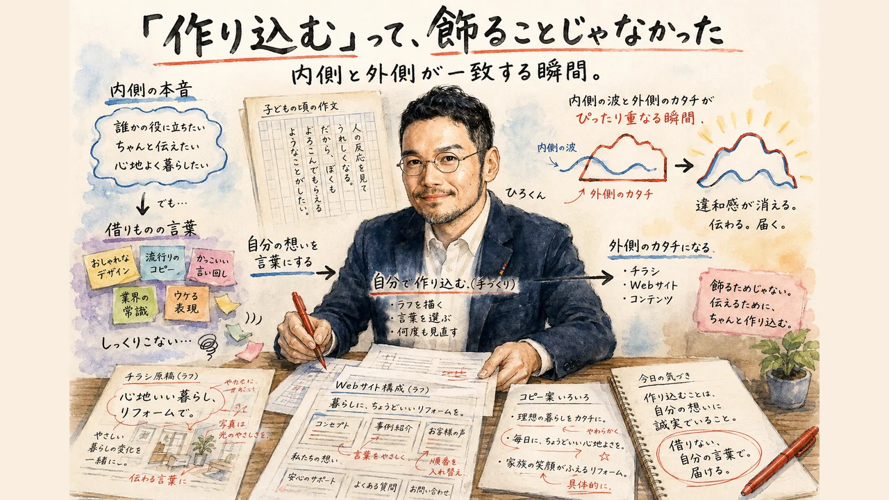 ひろくんコラム｜チラシとホームページを作り込んでいた頃