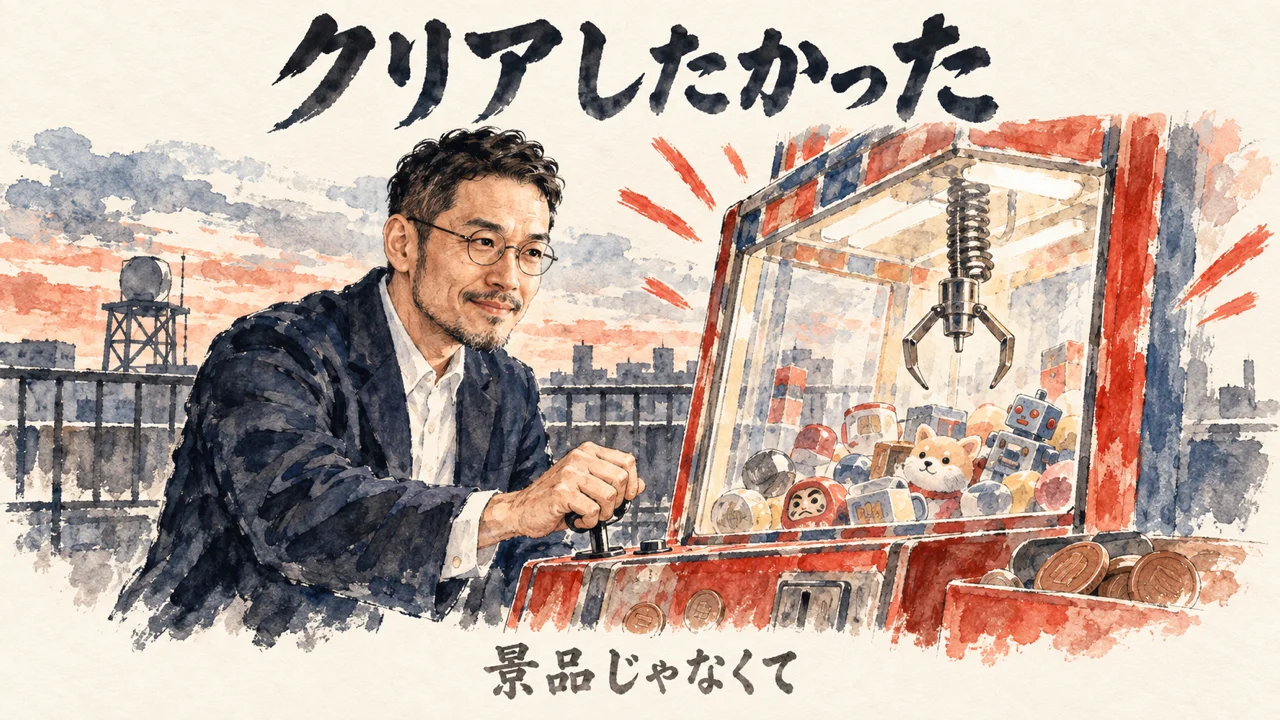 攻略したかったのは景品じゃなくてクリアすることそのものだったというひろくんのコラム図解