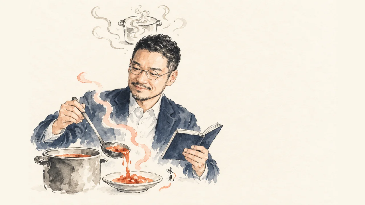 書くことは左脳の妄想を黙らせる作業。料理の鍋を味見するようにジャーナルで自分を味見する