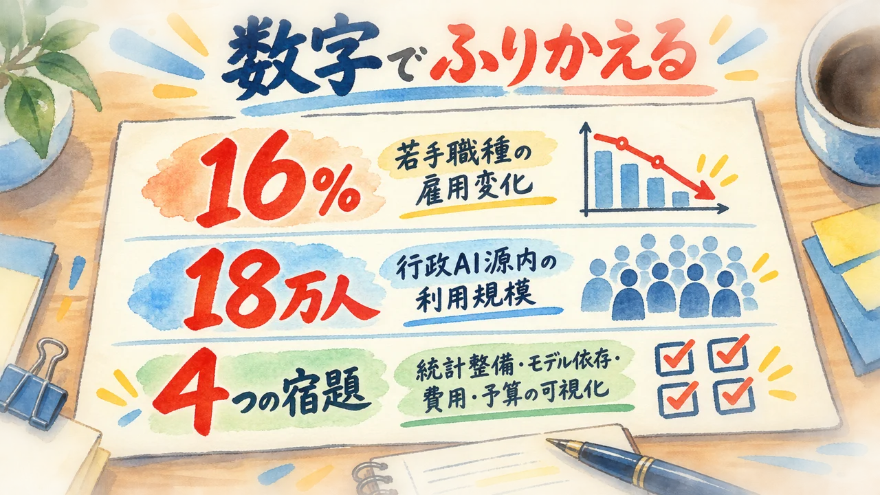 数字でふりかえるカード図解
