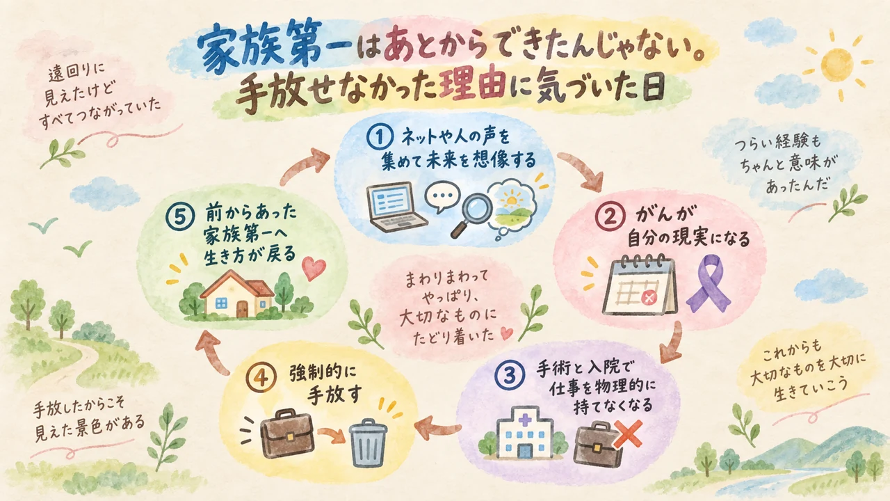 家族第一の物語を言い直した魂磨き対話のアイキャッチ