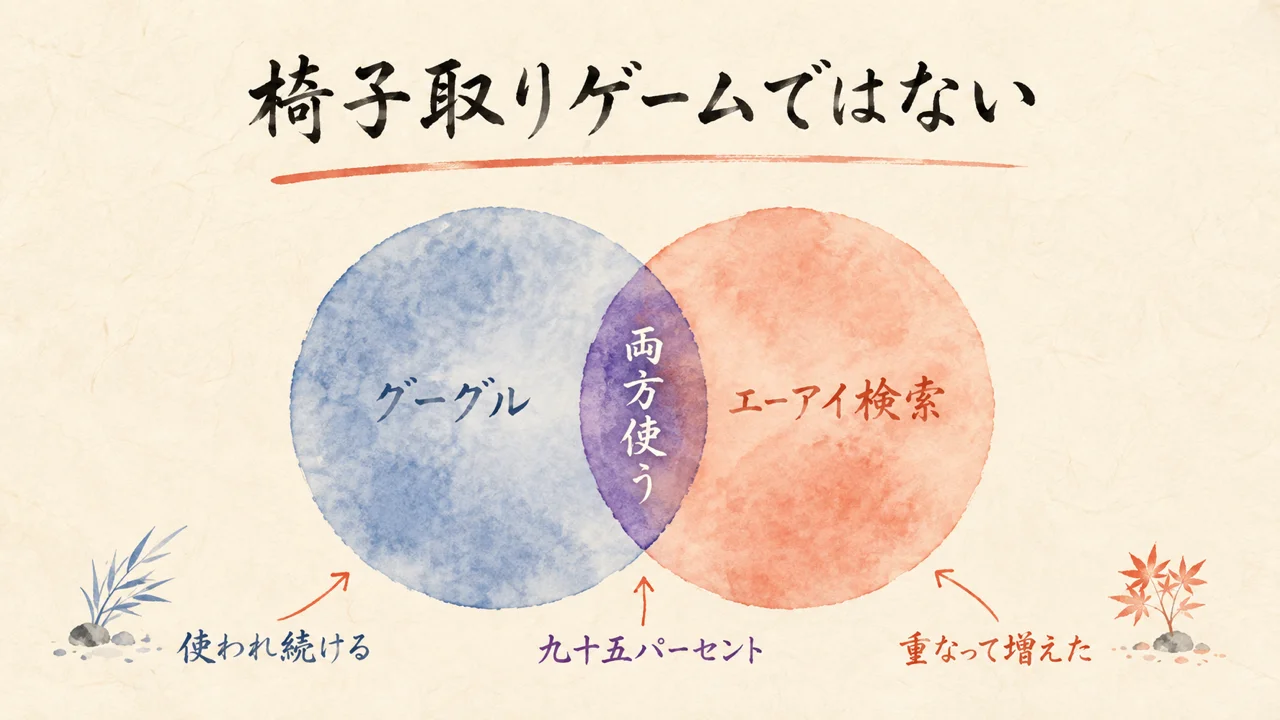 AI検索は、Googleを消す椅子取りゲームではない