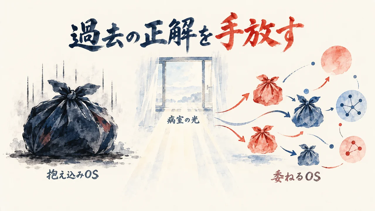 過去の正解を手放す図解