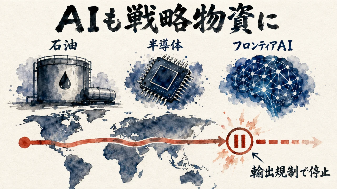 03｜フロンティアAIは「一国の輸出政策で止まる」資源になった