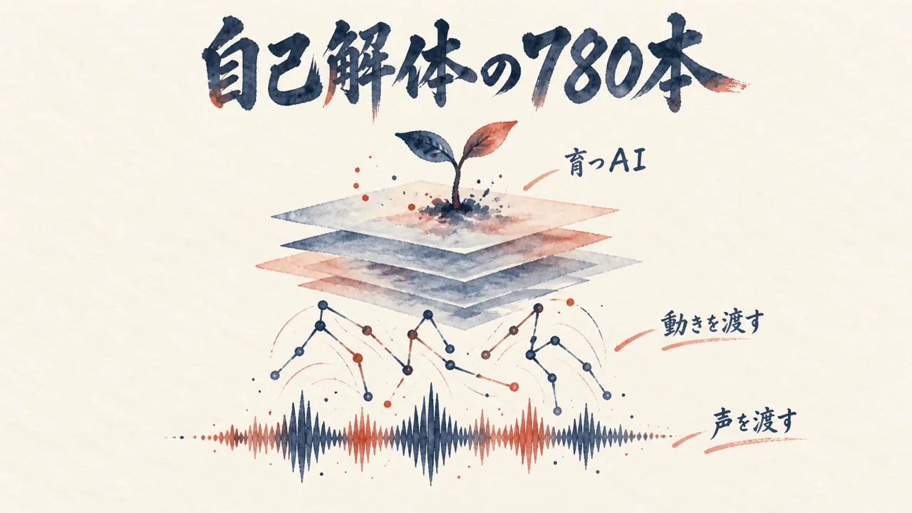 自己解体の780本の図解