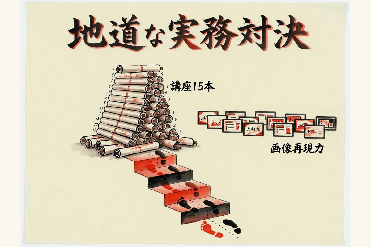 Skool講座アップロードとCanva画像再現の図解