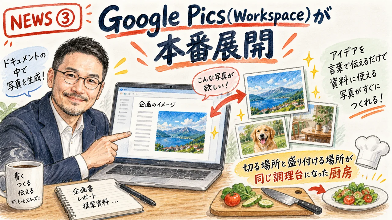 Google Pics Workspace グラレコ解説