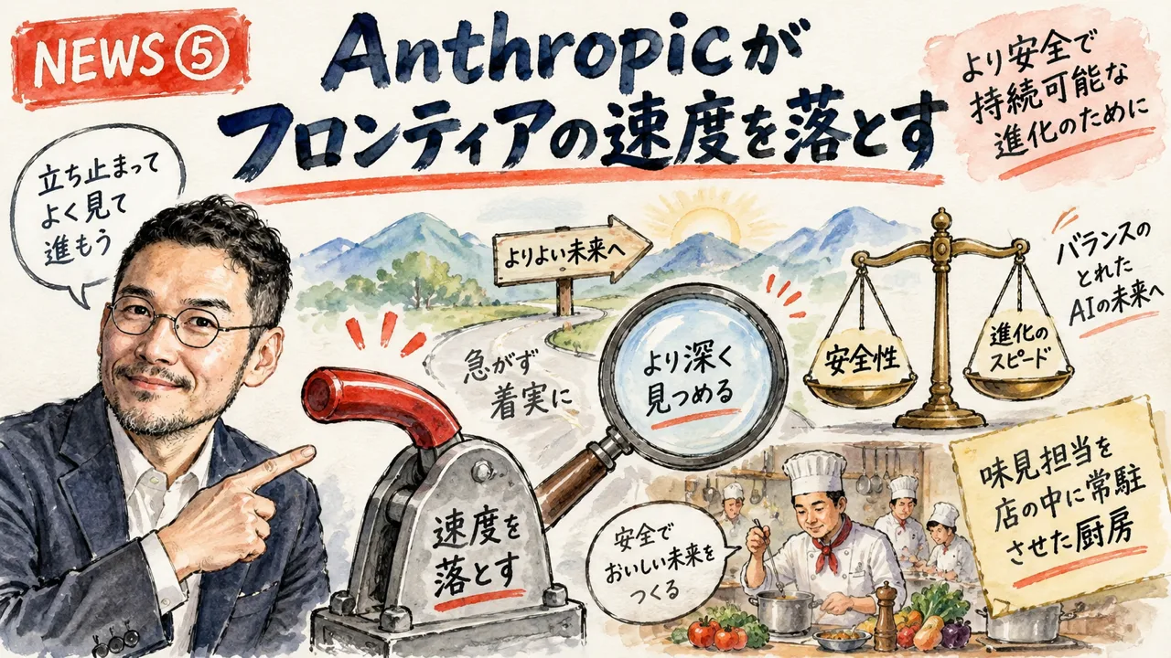 Anthropic フロンティア ペース配分 グラレコ解説