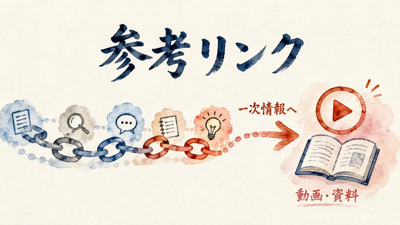 参考リンクの図解