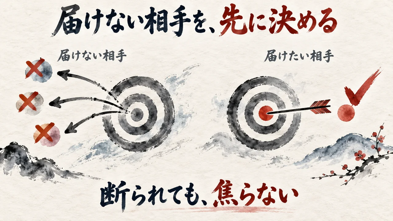 誰のために作らないか決める 図解