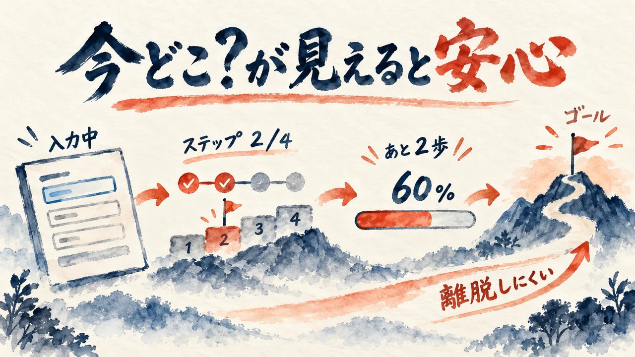 UIデザインの法則50 見出し01図解