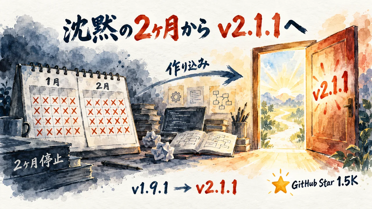 2ヶ月止まっていたスキルがv2.1.1として帰ってきた図解