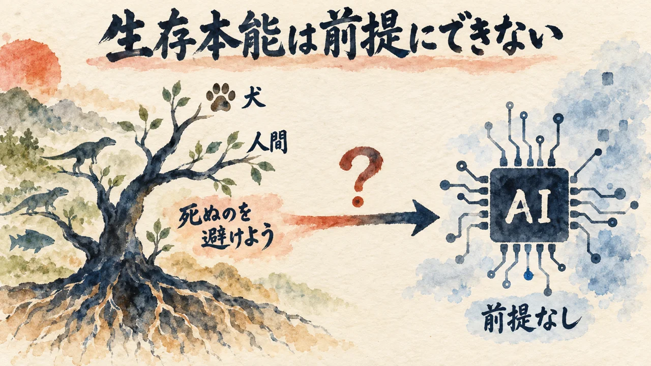 意識、consciousness、知能とAI 見出し02図解