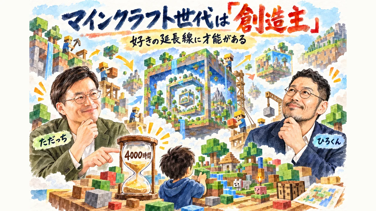 マインクラフト世代は「創造主」。好きの延長線に才能がある グラレコ
