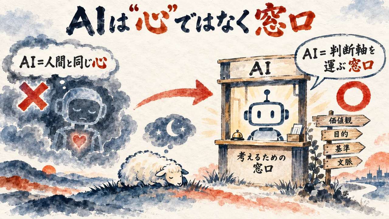 意識、consciousness、知能とAI 見出し03図解