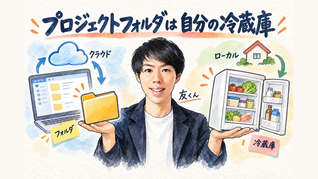 プロジェクトフォルダは「自分の冷蔵庫」──デスクトップ版ならクラウドとローカルの違いがわかる グラレコ