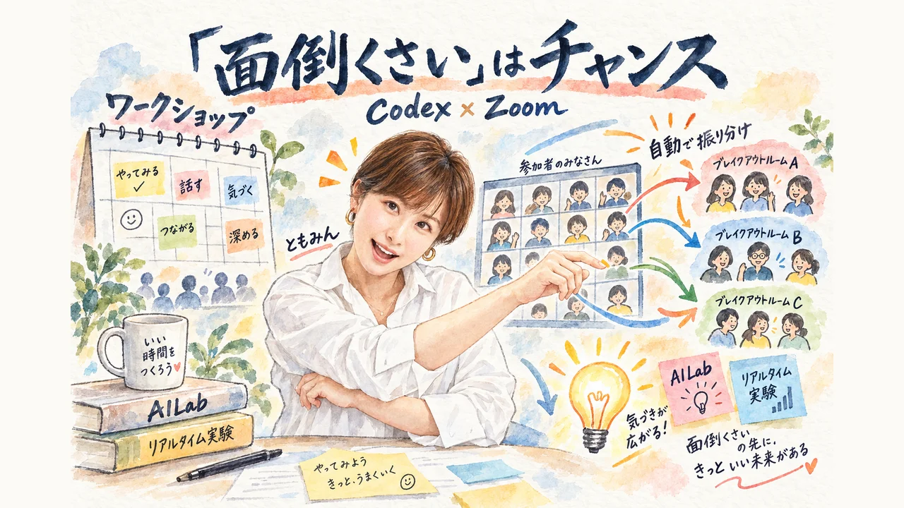面倒くさいはチャンスというCodexの図解