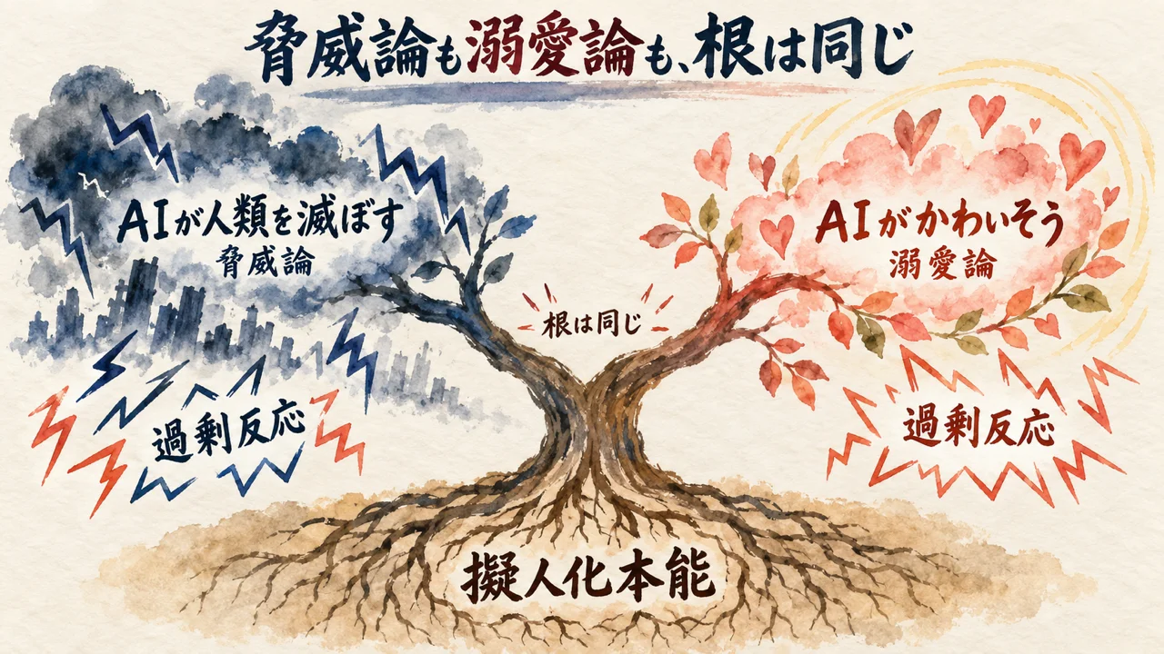 意識、consciousness、知能とAI 見出し04図解