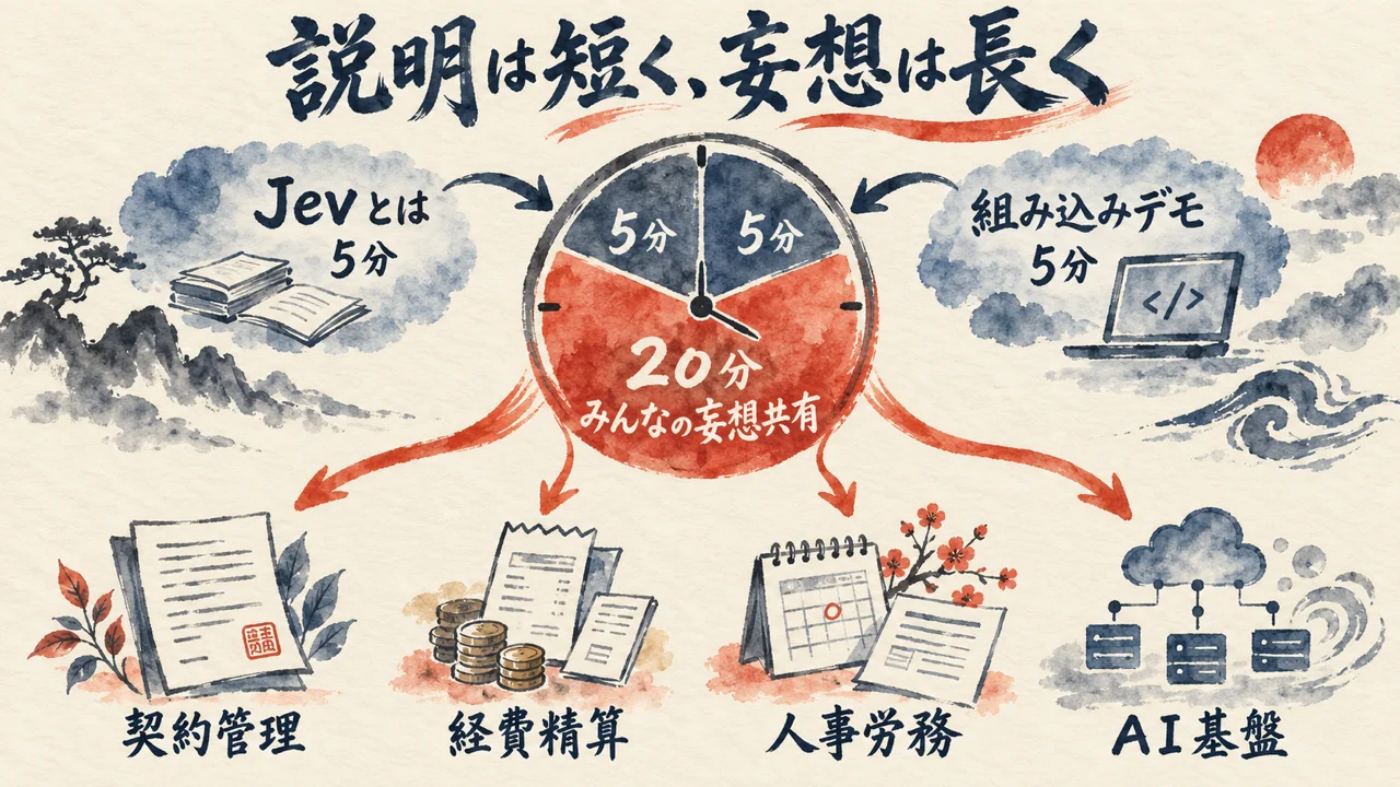 「自分の担当プロダクトのどこが変わるのか」。Jev勉強会が技術説明を最小化した理由