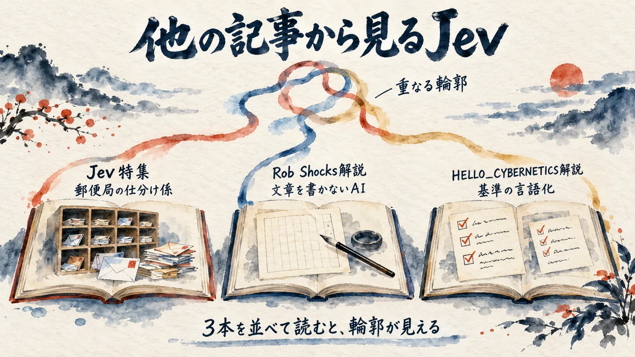 AI氣道の他の記事はJevをどう紹介しているか